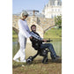 5-in-1 Electric Rollator Walker & Wheelchair with Seat – Lightweight Foldable Mobility Aid