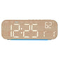 10-Inch 4-Color LED Digital Alarm Clock with Ambient Light, Dual Alarms, Auto Dimming, Timer & USB-C – Bedside Clock