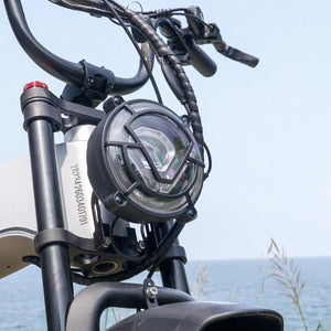 EK6 Max 3000W Folding Electric Bike for Adults – 48V 40Ah Battery, 20" Fat Tires, 30+ MPH, Up to 150-Mile Range