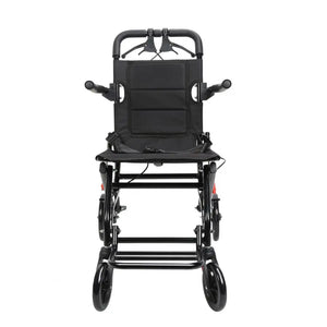 Lightweight Foldable Transport Wheelchair for Adults – Compact Portable Travel Chair for Narrow Doorways