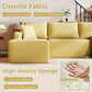7-Seater U-Shaped Cloud Sectional Sofa – Oversized Deep Seat Couch with Double Chaise & Sleeper Section, No Assembly Required