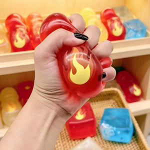 Mystery Squishy Blind Box, 1 Soft Rubber Sensory Fidget Toy, Random Design for Kids & Adults