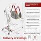 Electric Patient Lift Transfer Chair with Sling for Home Care