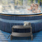 Portable Non-Slip Hot Tub Spa Step, 300 lbs Capacity, Weather-Resistant UV Polyethylene, Reversible Tread, Made in USA