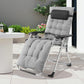 Zero Gravity Reclining Lounge Chair – Portable Folding Outdoor Chair with Removable Cushion & Cup Holder Tray