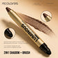 8-Piece Dual-Ended Metallic Eyeshadow Stick Set, Waterproof Blendable Eye Makeup and Highlighter Pencils