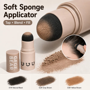 Hairline Concealer Powder, Natural-Looking Root and Hairline Coverage, Waterproof, Portable Makeup Compact