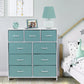 9-Drawer Nightstand Chest, Bedside Storage Dresser & Organizer for Bedroom, Home Office and Living Room