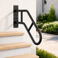 Heavy-Duty U-Shaped Stair Handrail for 1–3 Steps – Indoor & Outdoor Safety Grab Rail for Seniors & Adults