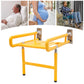 Wall-Mounted Folding Shower Seat – 90° Fold-Up Bath Chair with Stainless Steel Frame, 440 lb Capacity