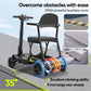 PC-AS802 16KG Ultra-Light Foldable 4-Wheel Electric Mobility Scooter – 270W, Up to 25-Mile Range