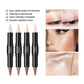 Dual-Ended Contour and Highlighter Stick, Cream Face Makeup for Nose and Cheek Definition