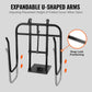 Hot Tub Cover Lift – Hydraulic Spa Cover Lifter, 33.1"-41.3" Height, 53.1"-92.5" Adjustable Width, Under-Mount Installation