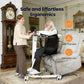 Electric Patient Transfer Lift – Foldable 330 lbs Capacity Lift with Sling & Locking Wheels