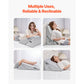 High-Density Foam Bed Wedge Pillow with Soft Washable Cover, Incline Support Pillow for Sleeping & Post-Surgery Recovery
