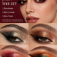 12-Color Smoky & Warm Eyeshadow Palette Bundle with 8 Makeup Brushes, Highly Pigmented Matte & Shimmer, Long-Wearing