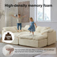 Modern Modular Cloud Sectional Sofa – Oversized Deep Seat Couch with Removable Cushions for Living Room
