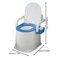 Heavy-Duty Portable Bedside Commode – Odor-Sealed Potty Chair & Squat Toilet for Seniors and Adults