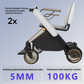 Lightweight Automatic Folding Electric Mobility Chair – 37.5 lbs, 18.6-Mile Range