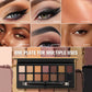 Soft Glow Eyeshadow Palette, Matte & Shimmer Shades, Highly Pigmented Blendable Long-Lasting Eye Makeup