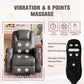 Electric Power Lift Recliner Chair, Adjustable Stand Assist Reclining Sofa Chair for Seniors & Living Room