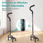 Adjustable Stair Climbing Assist Cane for Seniors, Portable Half-Step Walking Aid for Stair Support, Height Adjustable