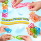 Iridescent Bear Squishy Toy, Slow-Rebound Stretchy Sensory Squeeze Fidget & Desk Toy