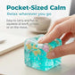 Ocean Shell Squishy Cube, Transparent Maltose Sensory Squeeze Stress Ball for Adults