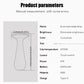 Modern Vase LED Table Lamp, Touch Control, Stepless Dimming, Decorative Flower Vase Bedside Light for Bedroom and Living Room