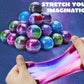 24-Pack Galaxy Slime Balls, Stretchy Non-Sticky Slime Party Favors & Classroom Rewards