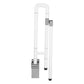 Foldable Toilet Safety Rail – Wall-Mounted Drop-Down Grab Bar with Non-Slip Support Handle