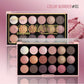 18-Color Earth Tone Eyeshadow Palette, Matte, Pearlescent, Fine Shimmer & Glitter Finishes, Long-Lasting Eye Makeup