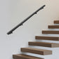 Stainless Steel Stair Handrail – 72" Modern Rectangle Stair Railing, 200 lbs Capacity, Indoor & Outdoor