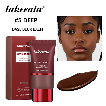 Matte Blur Balm Foundation, Soft-Focus Coverage Concealer, Waterproof & Long-Lasting Makeup Base