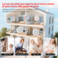 Smart WiFi SOS Emergency Button – Tuya Home Alert System with Adjustable Sound & Light Alarm
