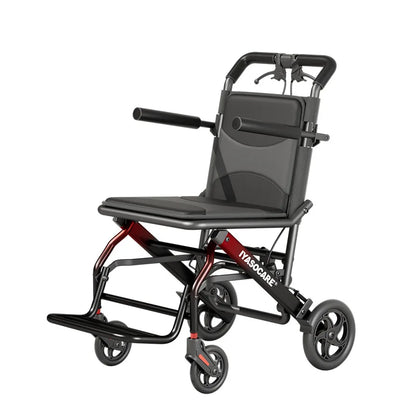 Lightweight Foldable Manual Wheelchair with Airless Wheels