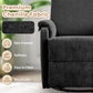 Ergonomic Manual Rocking Recliner Chair – Modern Fabric Adjustable Armchair with USB & Type-C Charging Ports