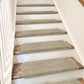 Non-Slip Carpet Stair Treads, 30 x 9.5 Inch Self-Adhesive Washable Indoor Stair Mats for Wooden Steps, Multiple Pack Sizes