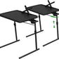 Adjustable Folding TV Tray Table – 6 Height Settings, 3 Tilt Angles, Cup Holder for Bed & Sofa, 1 or 2 Pack