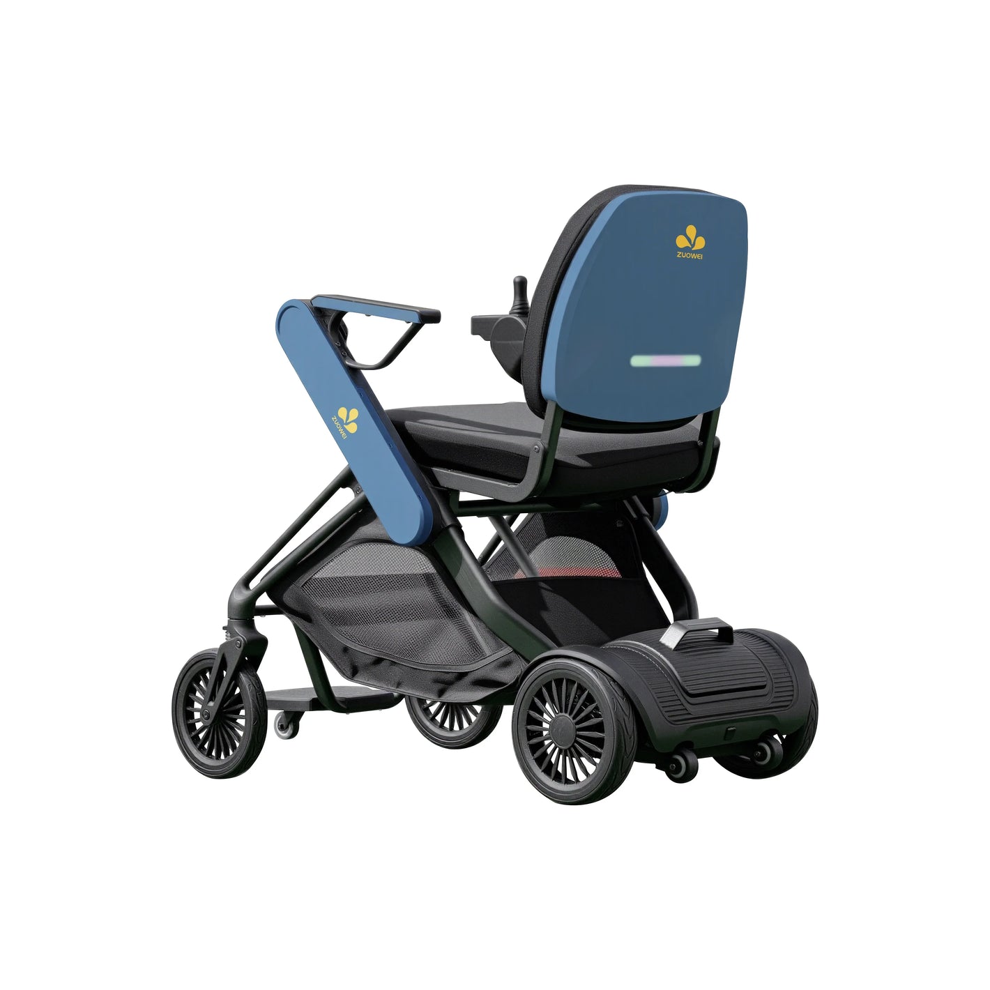 Auto-Folding All-Terrain Electric Wheelchair for Adults and Elderly