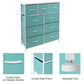9-Drawer Nightstand Chest, Bedside Storage Dresser & Organizer for Bedroom, Home Office and Living Room