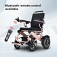 High Quality Portable Aluminum Alloy Electric Wheelchair Foldable Design for Rehabilitation Therapy Supplies Walker & Rollator