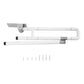 Foldable Toilet Grab Bar – Wall-Mounted Drop-Down Safety Rail with Non-Slip Support Handle