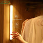 Wireless LED Motion Sensor Night Light, USB Rechargeable Magnetic Light for Wardrobe, Closet, Kitchen, Hallway & Cabinet