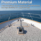 Self-Adhesive EVA Foam Boat Flooring Mat 240x90cm, 6mm Thick Non-Slip Marine Decking for Boats, Yachts & RVs