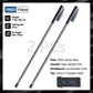 Ultra-Light T800 Carbon Fiber Foldable Trekking Pole – 5-Section Compact Hiking & Walking Stick