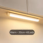 Rechargeable Motion Sensor Cabinet Light, USB 5V Dimmable LED Under Cabinet Lamp, 3000K Warm White or 6000K White
