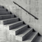 Stainless Steel Stair Handrail – 72" Modern Rectangle Stair Railing, 200 lbs Capacity, Indoor & Outdoor
