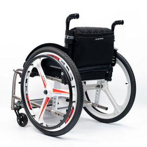 Extra-Large Lightweight Titanium Alloy Rigid Sports Wheelchair