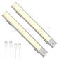Rechargeable LED Under Cabinet Lights with Motion Sensor, Dimmable 3-Color Lighting for Kitchen & Closet – 20/30cm, 2/4/8/10 Pack